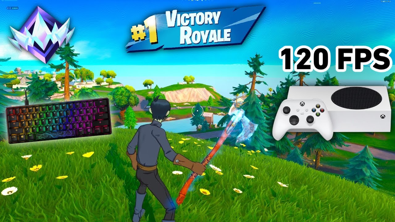 Fortnite Unreal Ranked Reload On Xbox Series S | Keyboard & Mouse Gameplay | 120 FPS