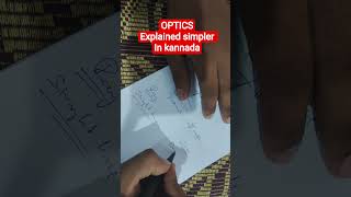 OPTICS explained simpler in kannada #chemistry #education #current#science #electronics#sciencefacts