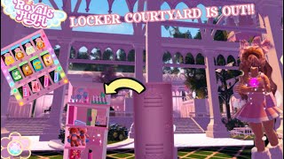 Locker Courtyard, Royale High Wiki