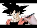 How To Draw "GOKU" #2【DRAGONBALL】