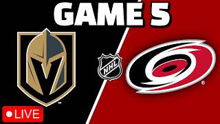 🔴Vegas Golden Knights vs Carolina Hurricanes Game 5
