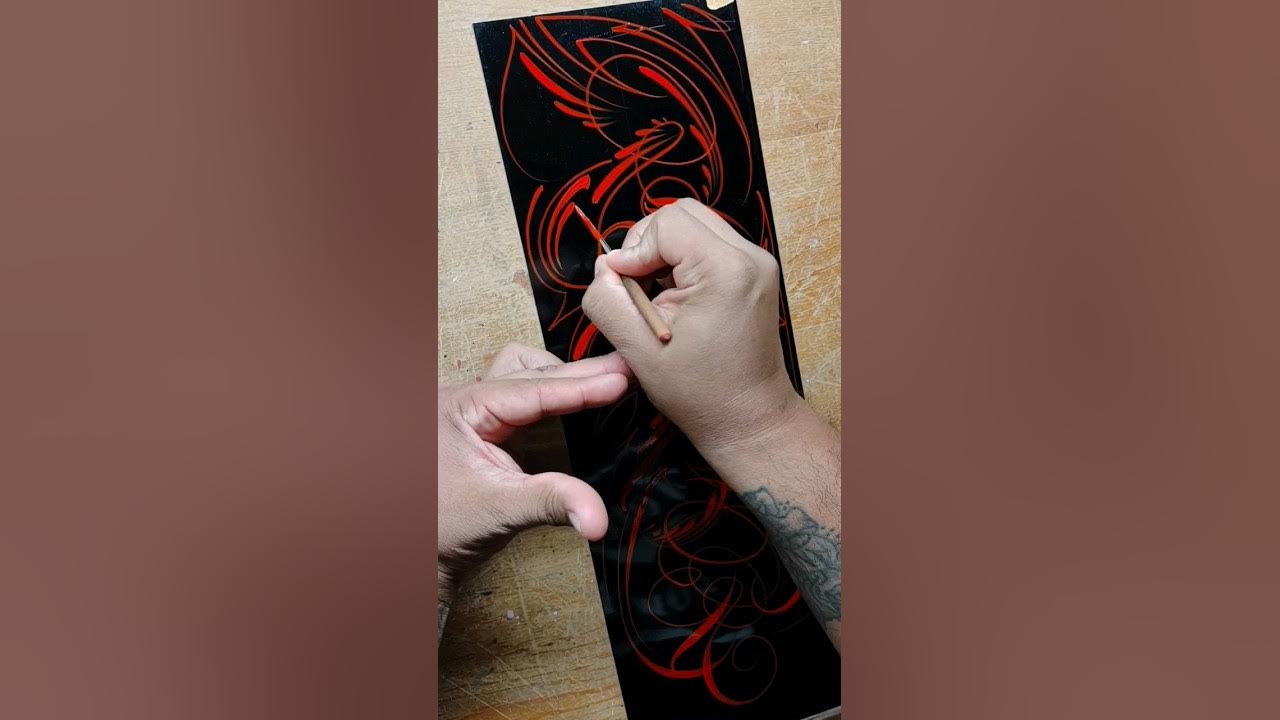 Red Pinstriping YouTube