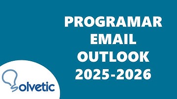 PROGRAMAR EMAIL OUTLOOK 2025 ✅✅