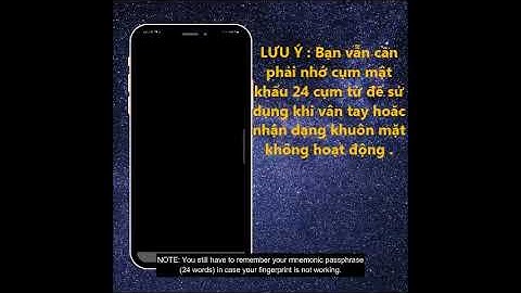 Pi Core Team - Hướng dẫn tạo Ví Pi và lưu trữ cum mật khẩu - Tiếng Việt - Anh