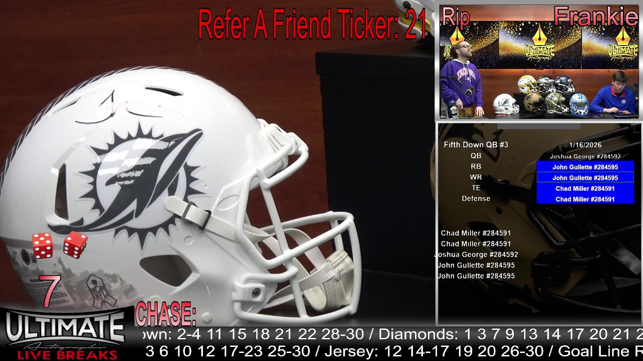 Ultimate Autographs Live Breaks!