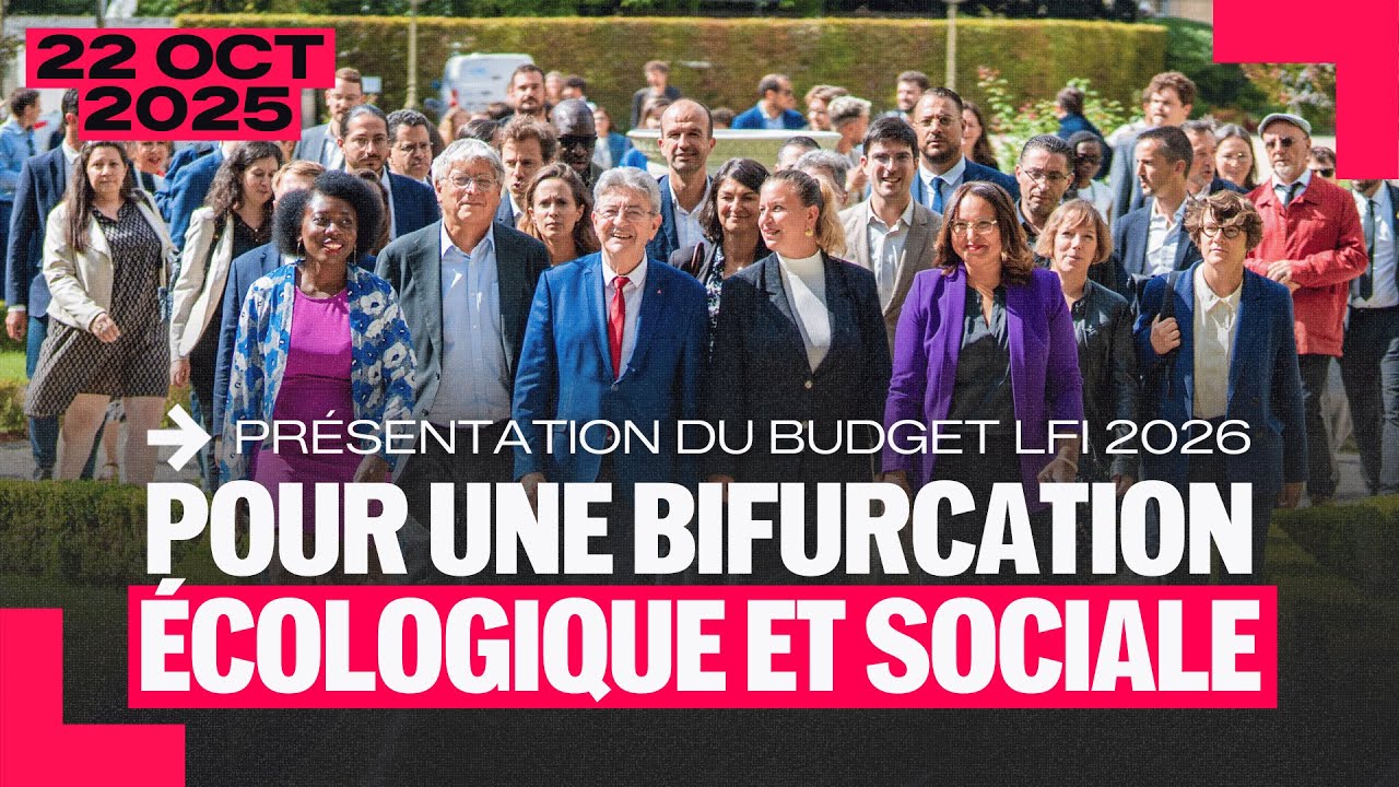 Budget LFI 2026 : Pour une bifurcation écologique et sociale !