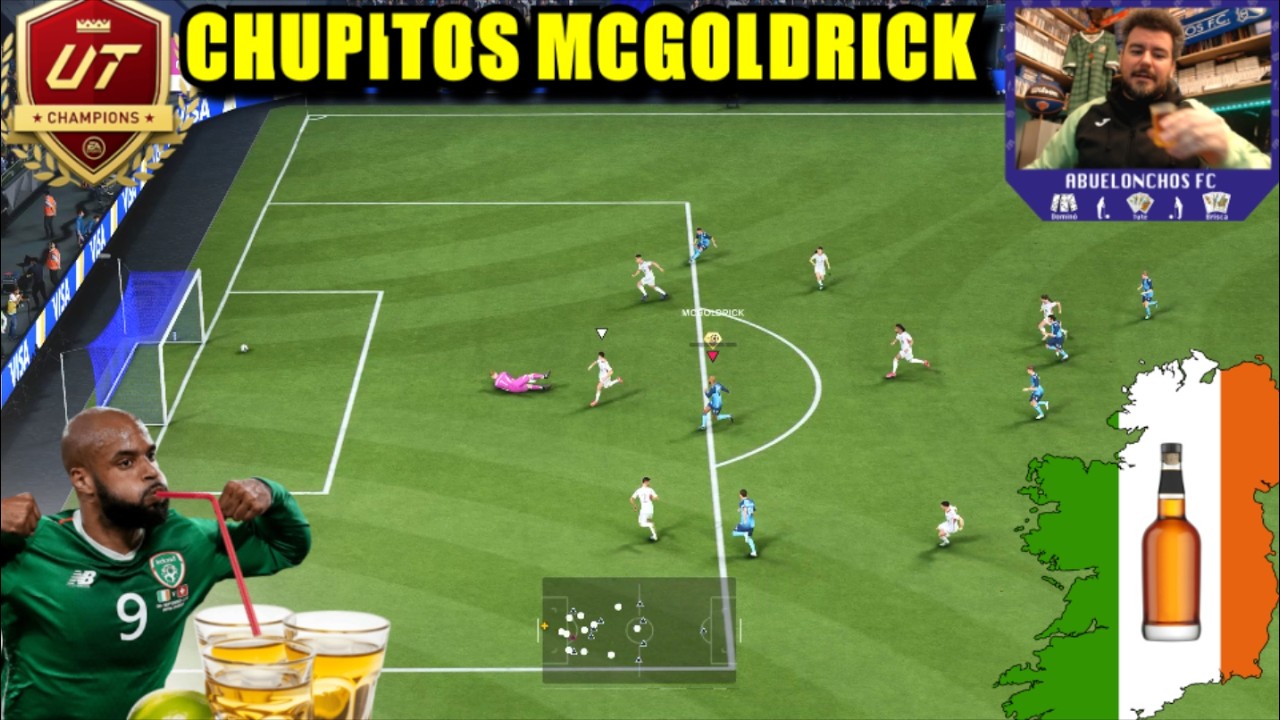 WHISKY PLUS+ con el equipo de IRLANDA y CHUPITOS McGOLDRICK ⚽ Abuelonchos FC 26