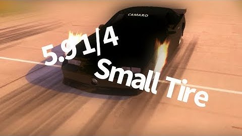 5.9 1/4 Mile Small Tire Chevrolet Camaro Tune | no limit drag racing 2.0 tune