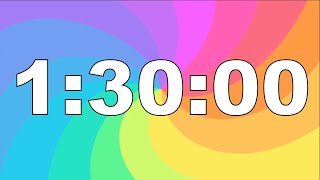 Timer 1h30min MOOD LIGHT / Alame🚨 / Countdown 1 Hour 30 Minutes screenshot 3