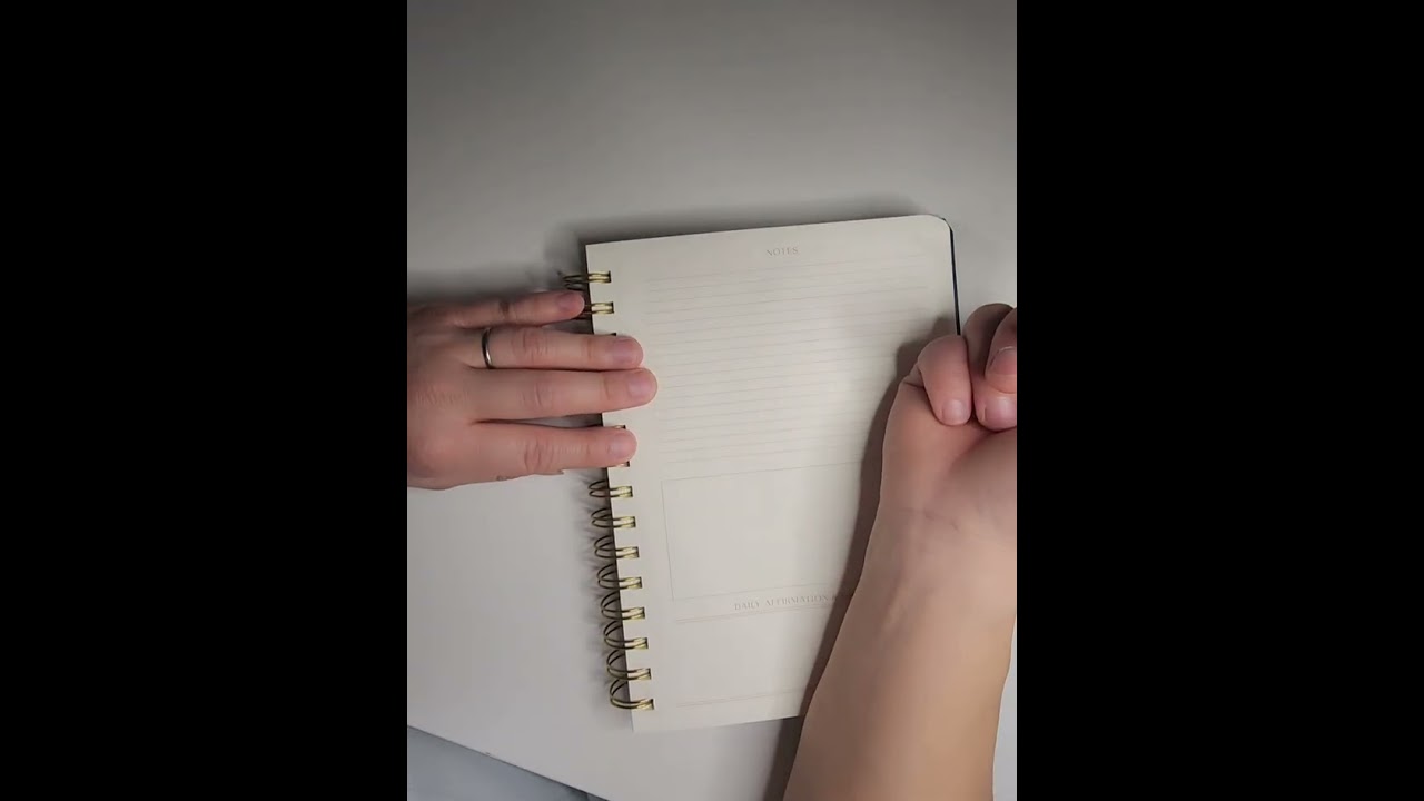 Let's start the new year Journaling | ASMR | Daily Journal: Day 1