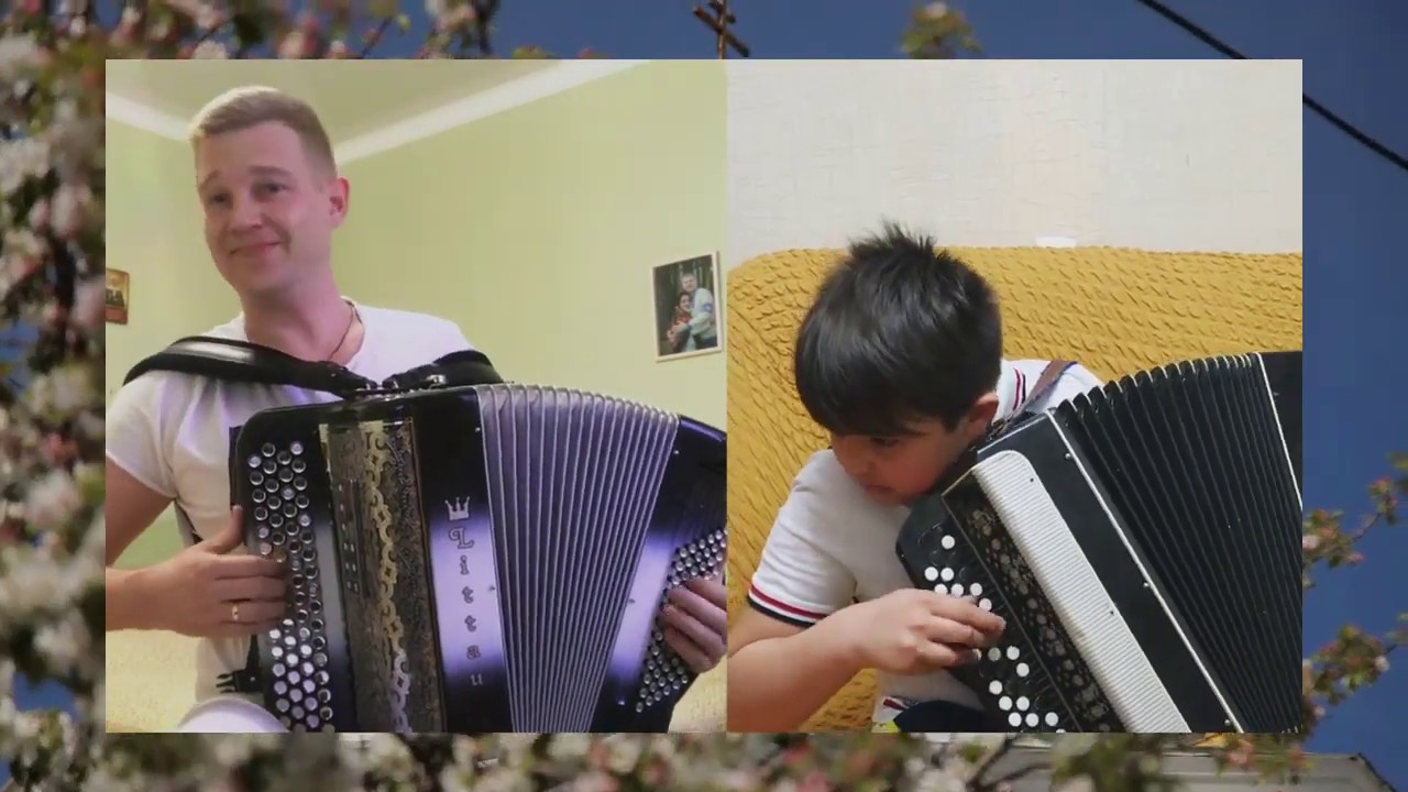 Песня - Катюша. Исп. участники марафона Песни Великой Победы Дети ...