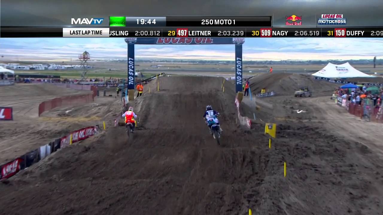 Utah 250 Moto 1: Martin vs. Webb