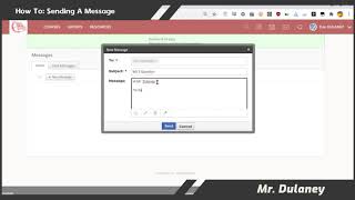 How To -  Send Messages in Schoology