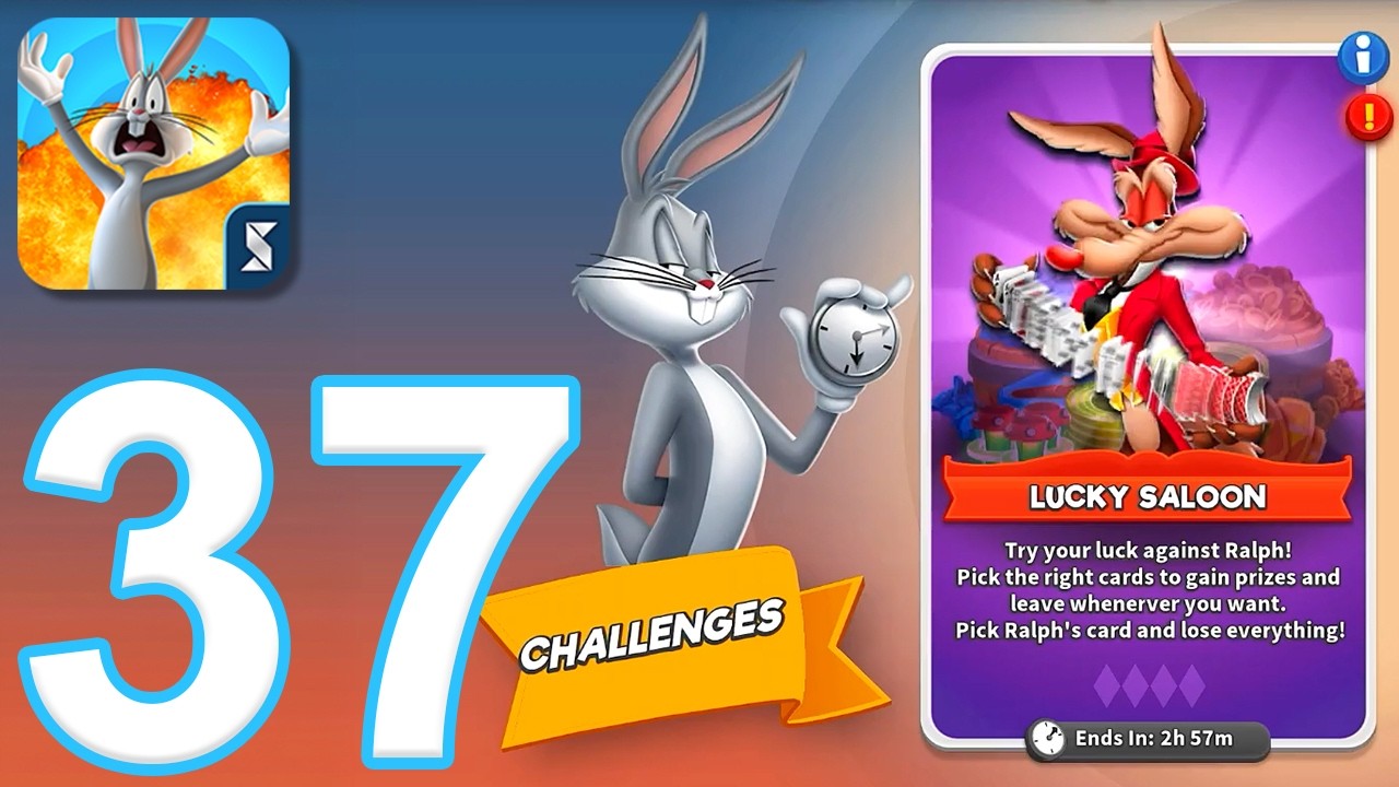 Looney Tunes World of Mayhem - Gameplay Walkthrough Part 37 - Challenges (iOS, Android)