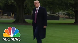 White House Undergoes Contact Tracing After Trump Tests Positive For Covid | NBC News NOW