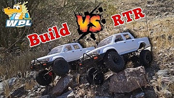 New WPL C64-1 RTR vs My Build. Rc Crawlers