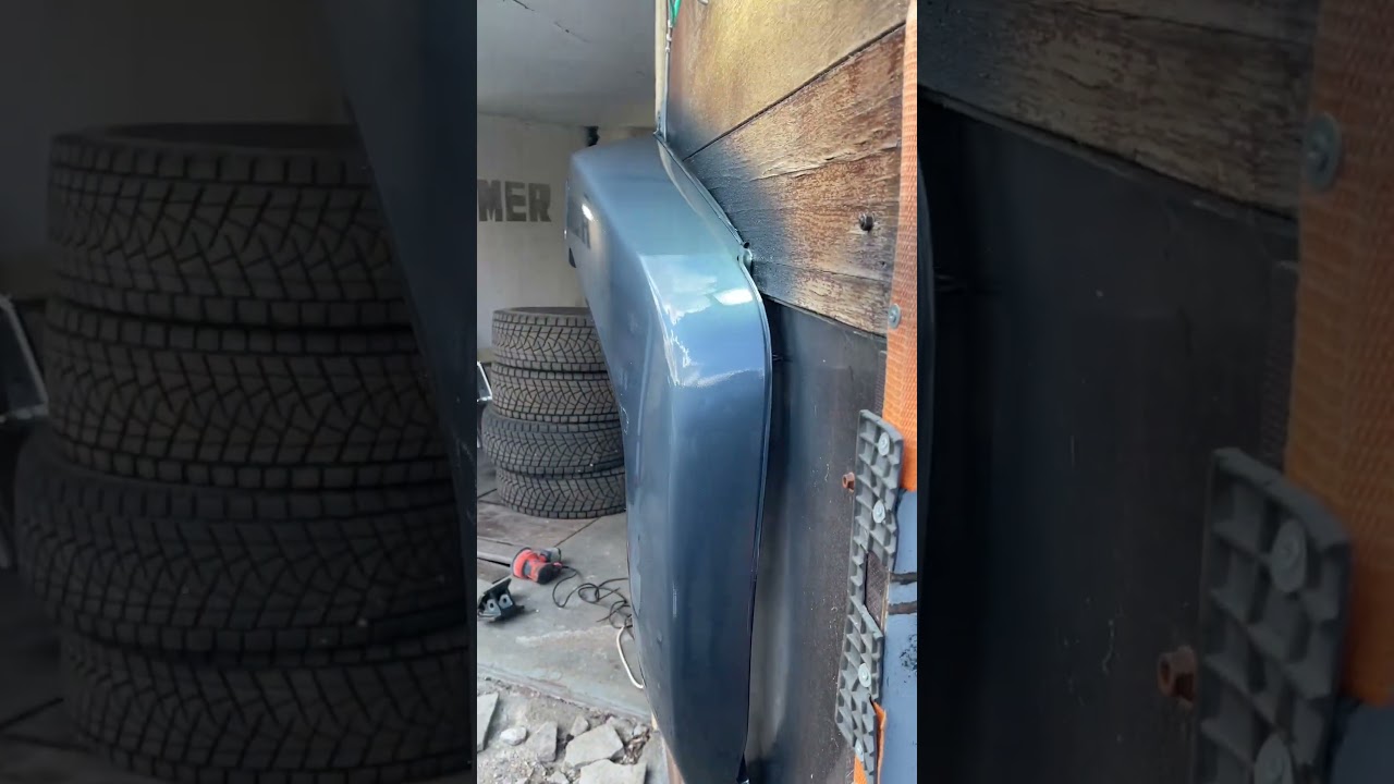 Покрасил крыло Хаммера. Хаммер требует адвоката😂 #4x4 #automobile #hummer #offroad #DIY #offroading