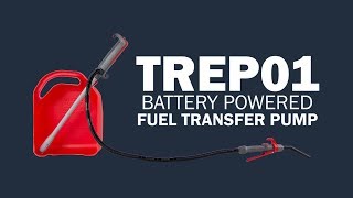 Tera Pump Trep01 Multi-Purpose Battery Powered Fuel Transfer Pump - 2D Battery, 2.5 Gpm