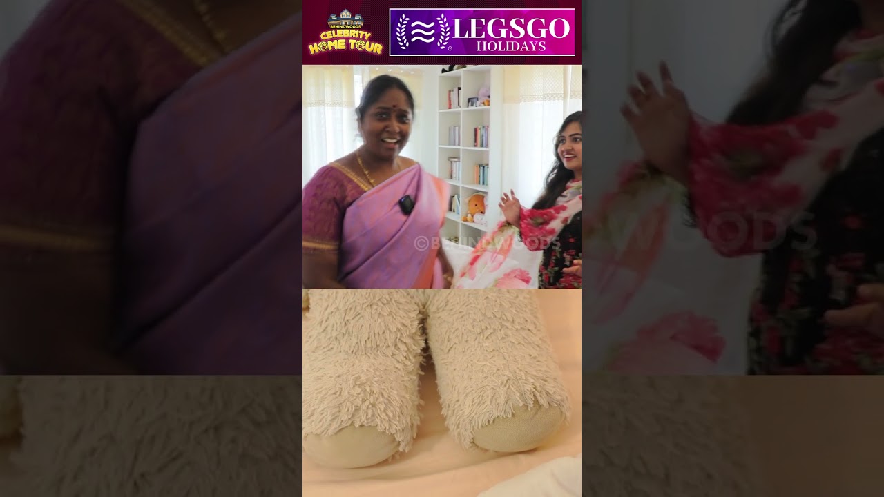 Zoya ஏன் இப்படி வெட்கப்படுற? 🤣 Deepa அக்கா பயங்கர FUN At Home Tour