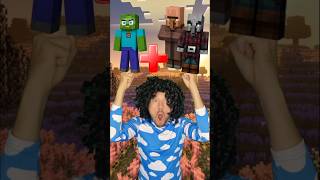 Zombie + Villager and Vindicator = Minecraft Animation