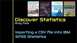 Importing CSV files into IBM SPSS Statistics