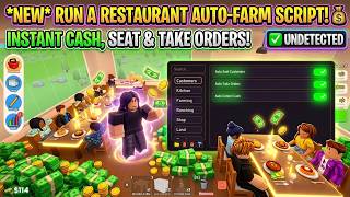 *NEW* RUN A RESTAURANT GUI (AUTO FARM, AUTO BUY, AUTO CROPS) KEYLESS