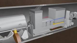 Inner blasting coating robot for steel pipeline connector