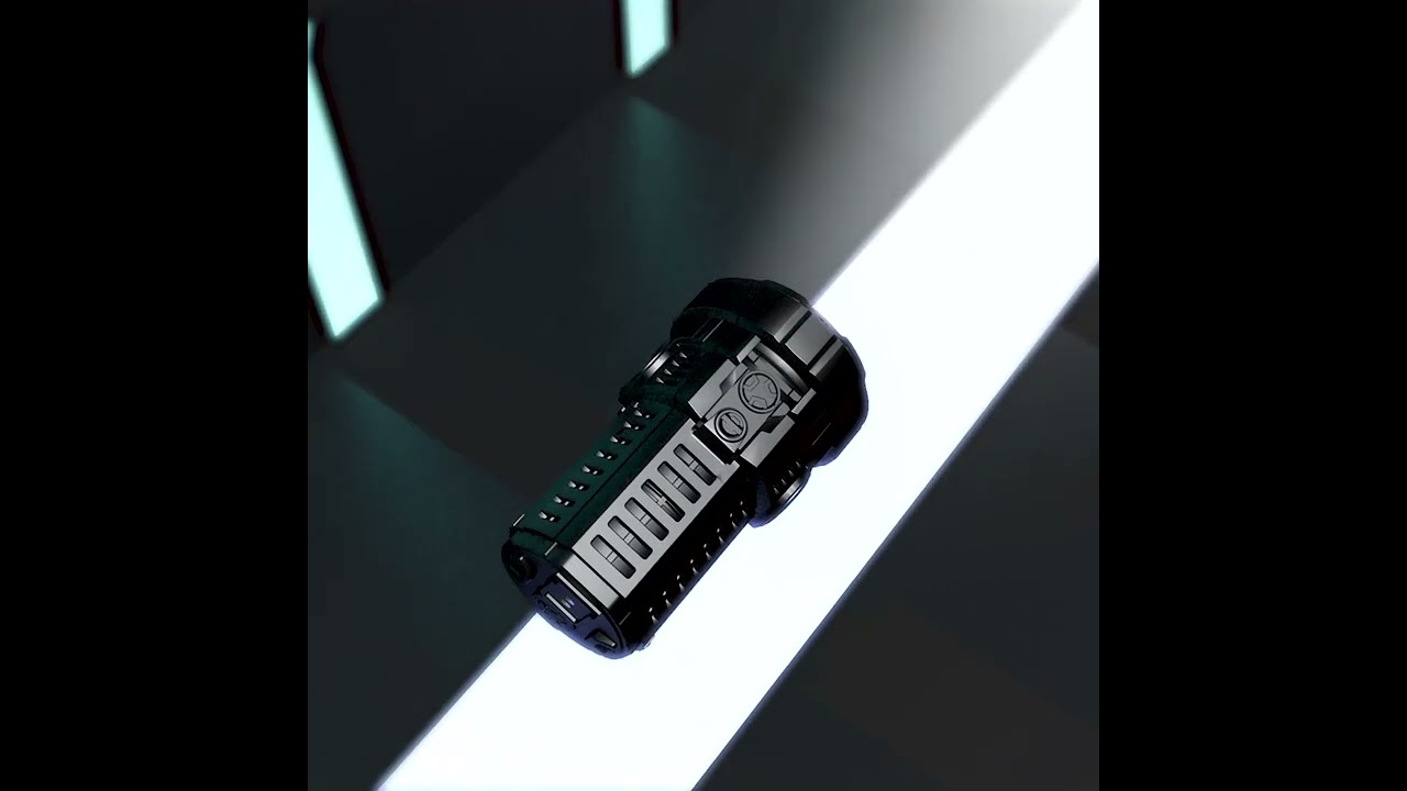 Powerful flashlight but not too hot 