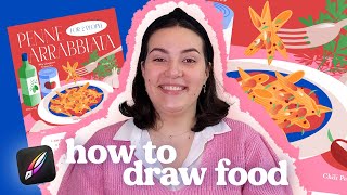 How to Design a Cookbook Recipe | How to use Vectornator Tutorial, Pen Tool & Step by Step Guide screenshot 2