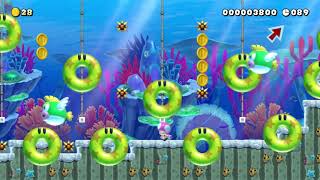 Super Mario Maker 2 The Lob Chronicles: Scuba Cave Escape