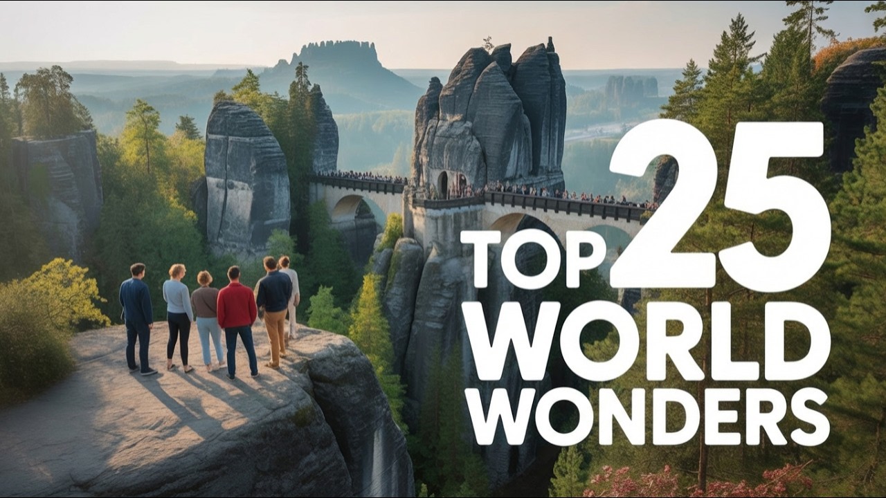 Top 25 Natural Wonders (You Won't Believe #1)