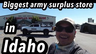 Road trip: Biggest Surplus Store in Idaho