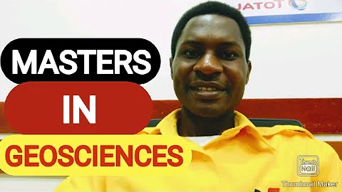 MASTERS IN GEOSCIENCES AT TUB, FREIBERG GERMANY