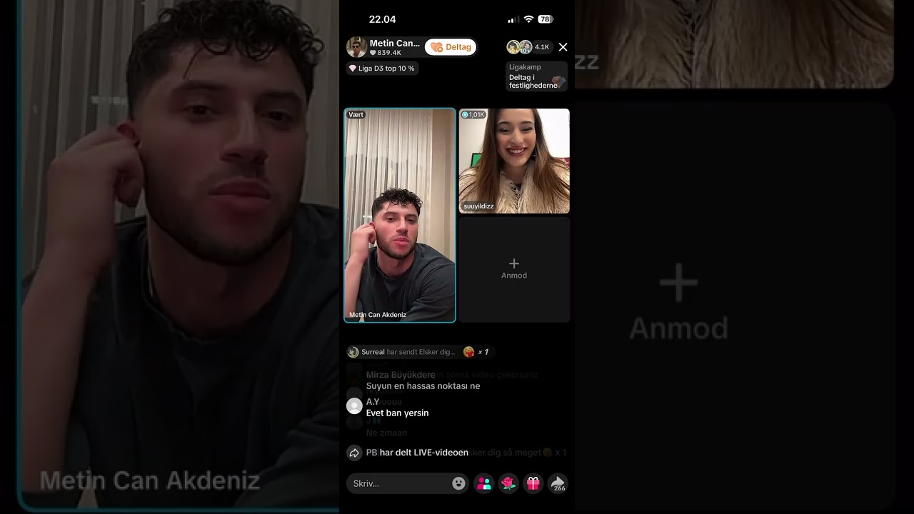 Metincan ve Su Yıldız keyifli yayın 