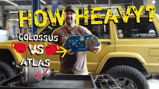 Major Differences! Atlas vs D300 Colossus by Behemoth Drivetrain