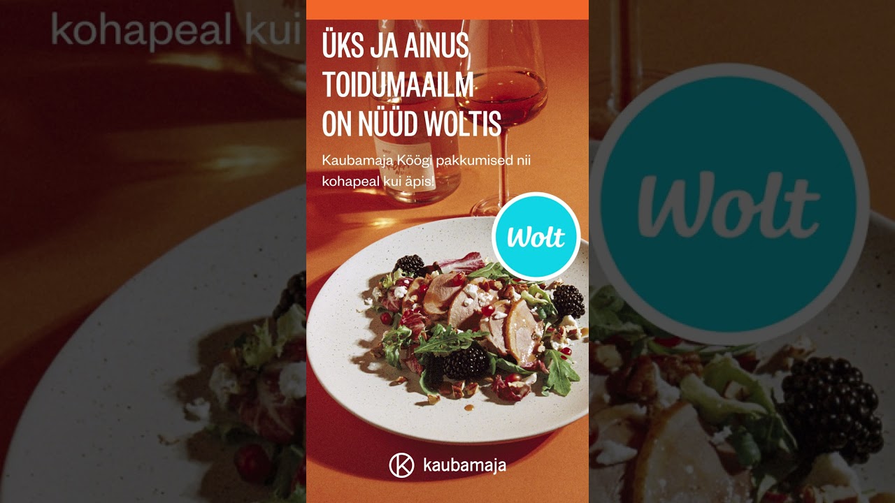 Üks ja ainus Toidumaailm nüüd Woltis!