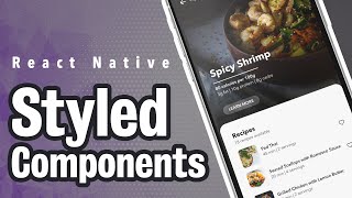 Using Styled Components to Build a Recipe App UI in React Native screenshot 5