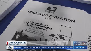 USPS hosts job fair in Springdale