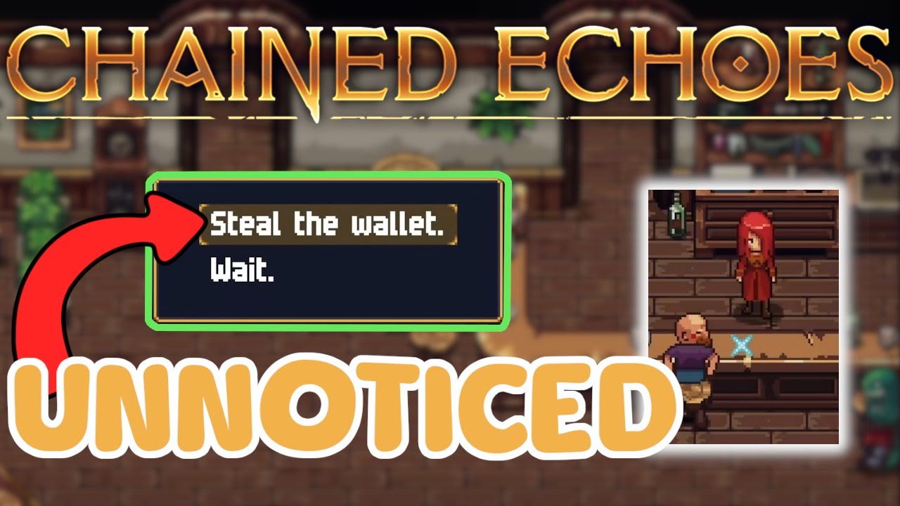 GET MYSTIC RING BY STEALING UNNOTICED - Chained Echoes