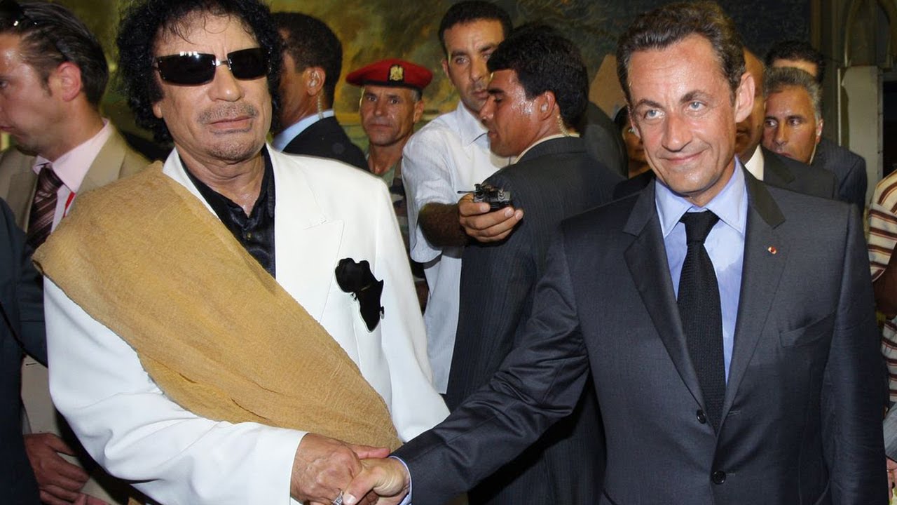 Sarkozy Kadhafi  Soupons de financement libyen   Le Documentaire Choc