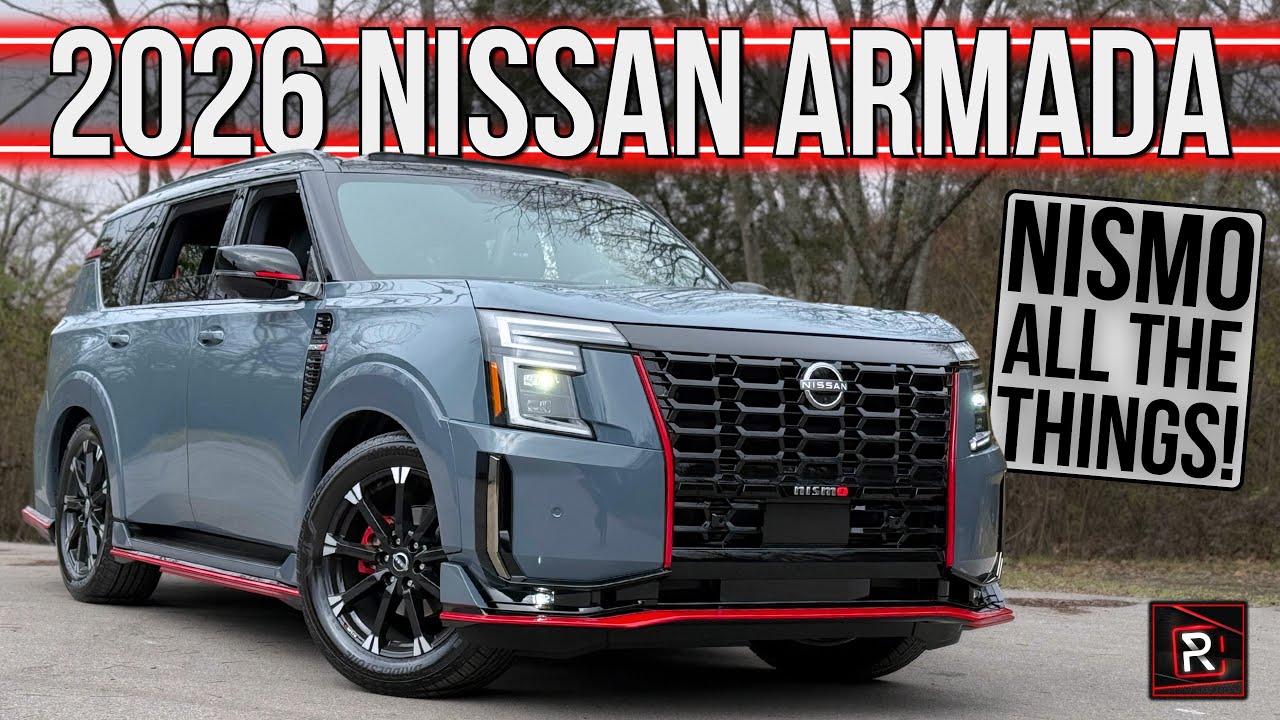 The 2026 Nissan Armada Nismo Is A Twin-Turbo Powered Family SUV With Boy Racer Vibes
