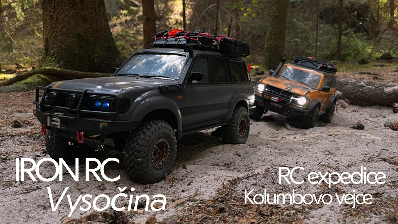 IRON RC Vysočina - IRON RC Adventure scale expedice Kolumbovo vejce