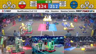 Qual 8 - 2018 FIRST Championship - Houston - Newton Subdivision