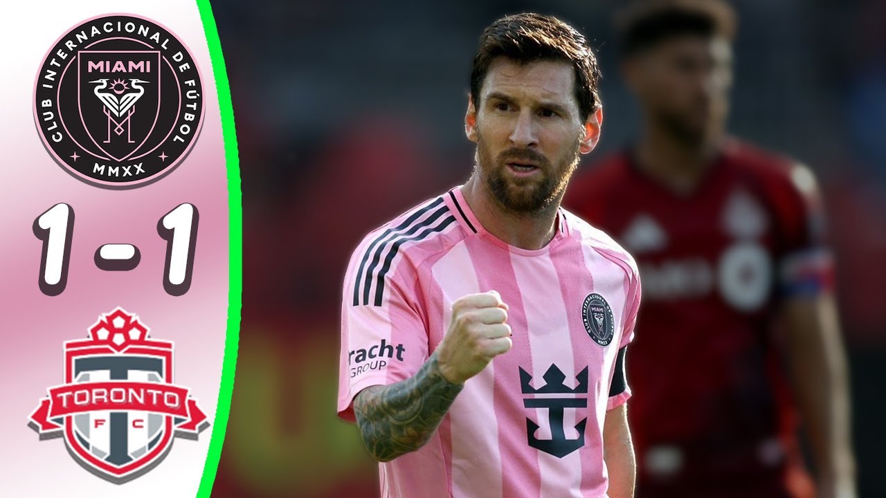 Торонто ФК - Интер Майами 1:1 - Все голы и лучшие моменты