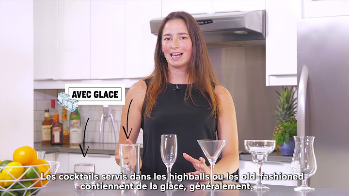 Les verres | ESPACE COCKTAIL
