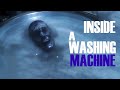 Inside a washing machine
