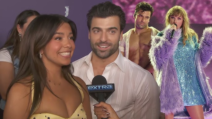 DWTS' Pair Jen Affleck & Jan Ravnik REACT to Taylor Swift's Engagement!  (Exclusive) - YouTube