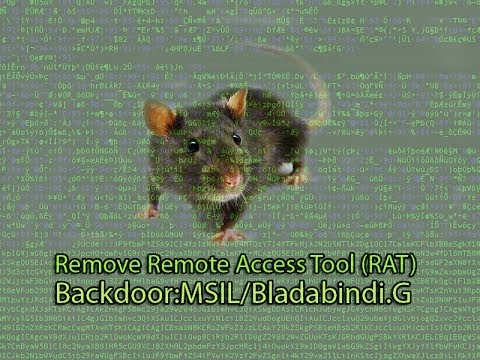 Remove Remote Access Tool (RAT)
