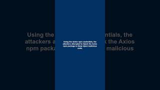The "Teams Fix" Trap: Axios npm Hijack Attempt