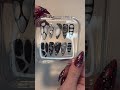 showing off my first handmade press-on collection 🦋 you can now find these #nails on my etsy!